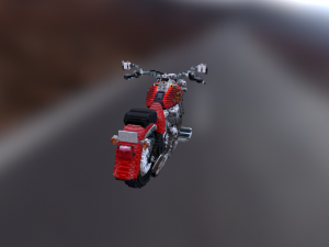 voxel harley Modèle 3D