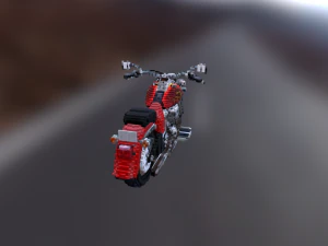 voxel harley Modelo 3D