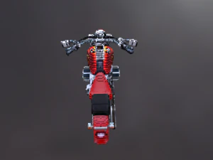 voxel harley Modelo 3D