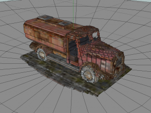 voxel vehicle pack Model 3D