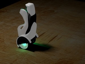 futuristic wheel chair 3D Model