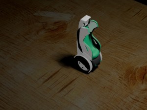 futuristic wheel chair 3D Model