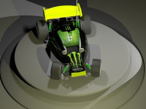 remote car Modèle 3D