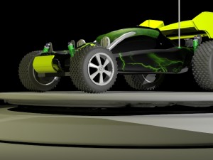 remote car Modèle 3D