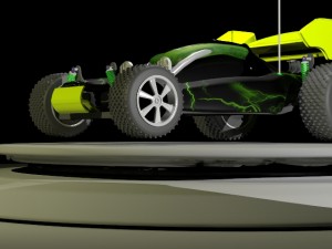remote car Modèle 3D