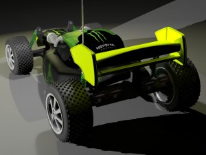 remote car Modèle 3D