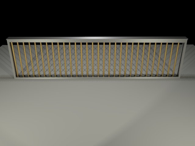 railing model Model 3D .c4d .max .obj .3ds .fbx .stl .blend 