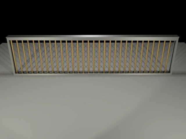 railing model 3D Model .c4d .max .obj .3ds .fbx .stl .blend 