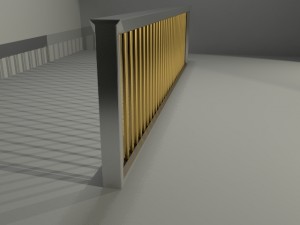 railing model Model 3D