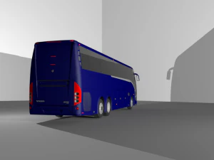 autobus volvo 9700 grand 2015 Model 3D