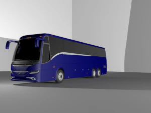 autobus volvo 9700 grand 2015 Model 3D