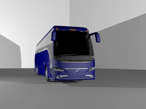 autobus volvo 9700 grand 2015 Model 3D