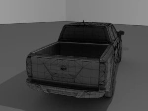 nissan np300 double cab 2016 3D Model