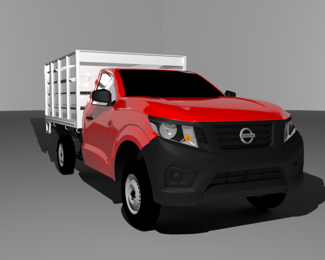 nissan np300 2016 redilas 3D Model .c4d .max .obj .3ds .fbx .stl .blend 