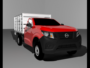 nissan np300 2016 redilas 3D Model