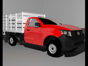 nissan np300 2016 redilas 3D Model