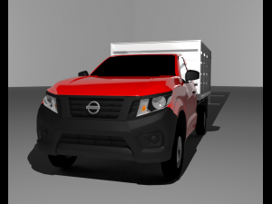 nissan np300 2016 redilas 3D Model