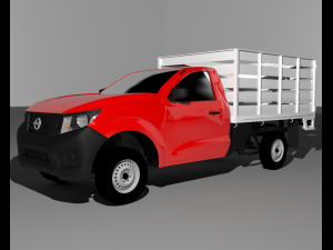 nissan np300 2016 redilas 3D Model