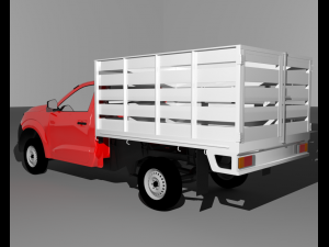 nissan np300 2016 redilas 3D Model
