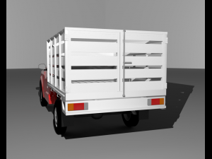 nissan np300 2016 redilas 3D Model