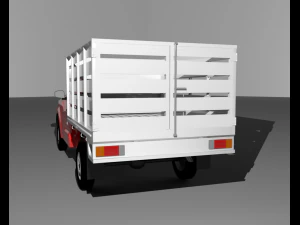 nissan np300 2016 redilas 3D Model