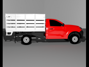 nissan np300 2016 redilas 3D Model