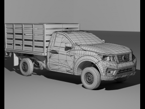nissan np300 2016 redilas 3D Model