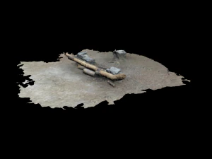 banking rock nature 3D Model
