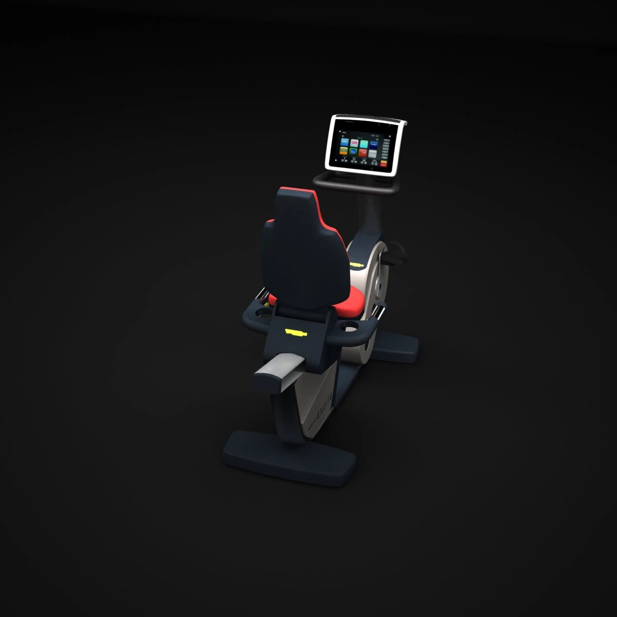 visio recline 3D Model .c4d .max .obj .3ds .fbx .stl .blend