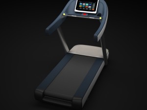 visio run treadmill 3D Model