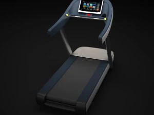 visio menjalankan treadmill Model 3D