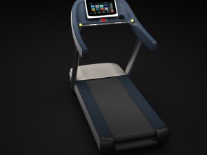 visio run treadmill 3D 模型