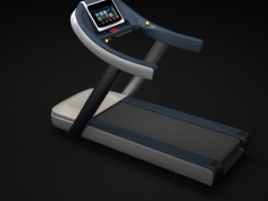 visio run treadmill 3D 模型