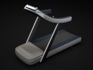 visio run treadmill 3D 模型