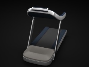 visio run treadmill 3D 模型