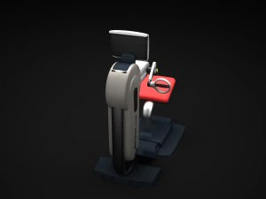 vista superior Modelo 3D