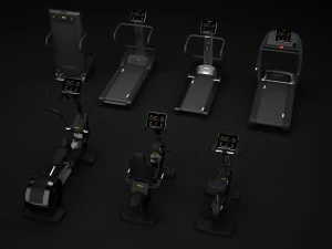 equipo cardio forma gimnasio Modelo 3D