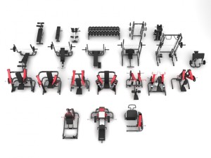 hammer machine gym 3D Модель