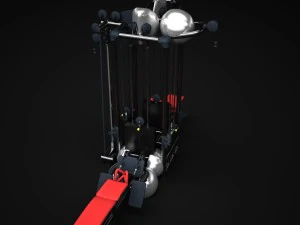 gym multistation cable 1 3D Model