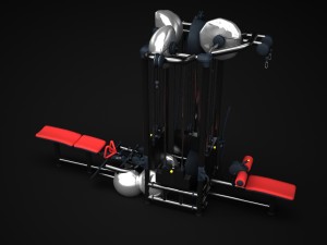 gym multistation cable 1 Model 3D