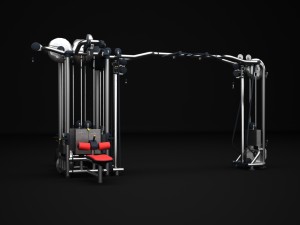 gym multistation cable 2 3D Model