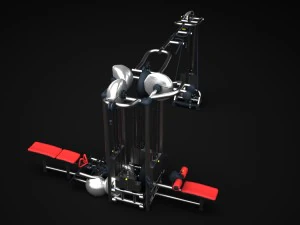 gym multistation cable 2 3D Model