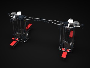 gym multistation cable 3 Modello 3D