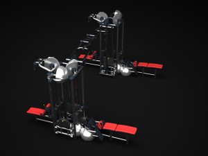 gym multistation cable 3 Modello 3D