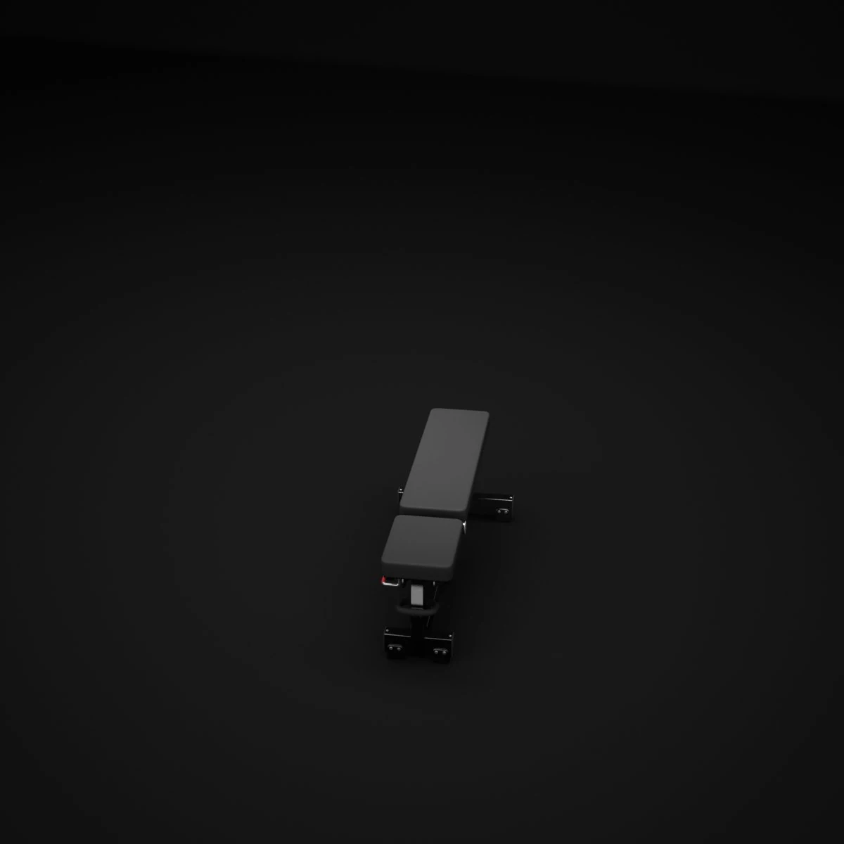 adjustable bench 3D Model .c4d .max .obj .3ds .fbx .stl .blend 