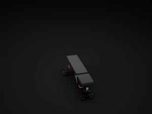 adjustable bench 3D Model