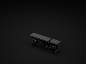 adjustable bench 3D Model