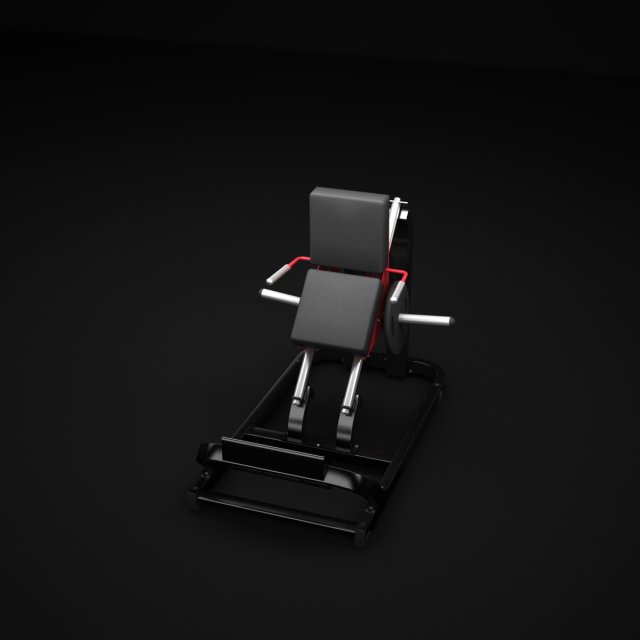calf 3D Modell .c4d .max .obj .3ds .fbx .stl .blend