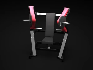 pressão no peito Modelo 3D