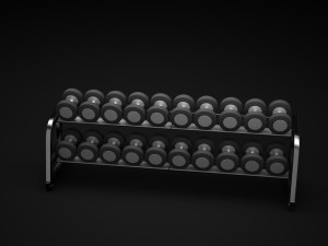 dumbell 3D Model